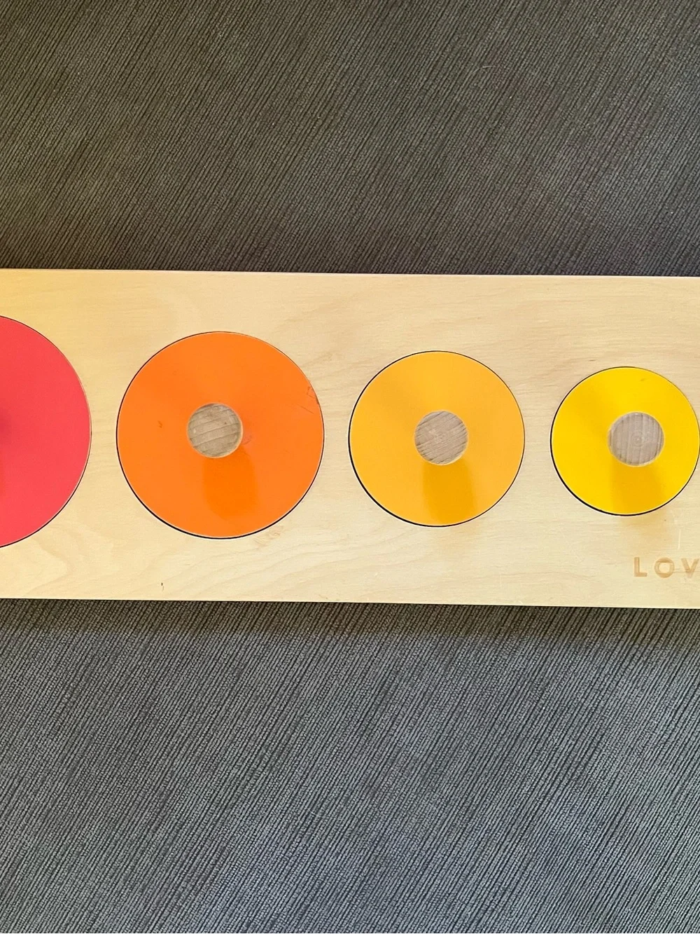 Lovevery Baby Toys (3): Spinning Rainbow, Ball Drop, Puzzle